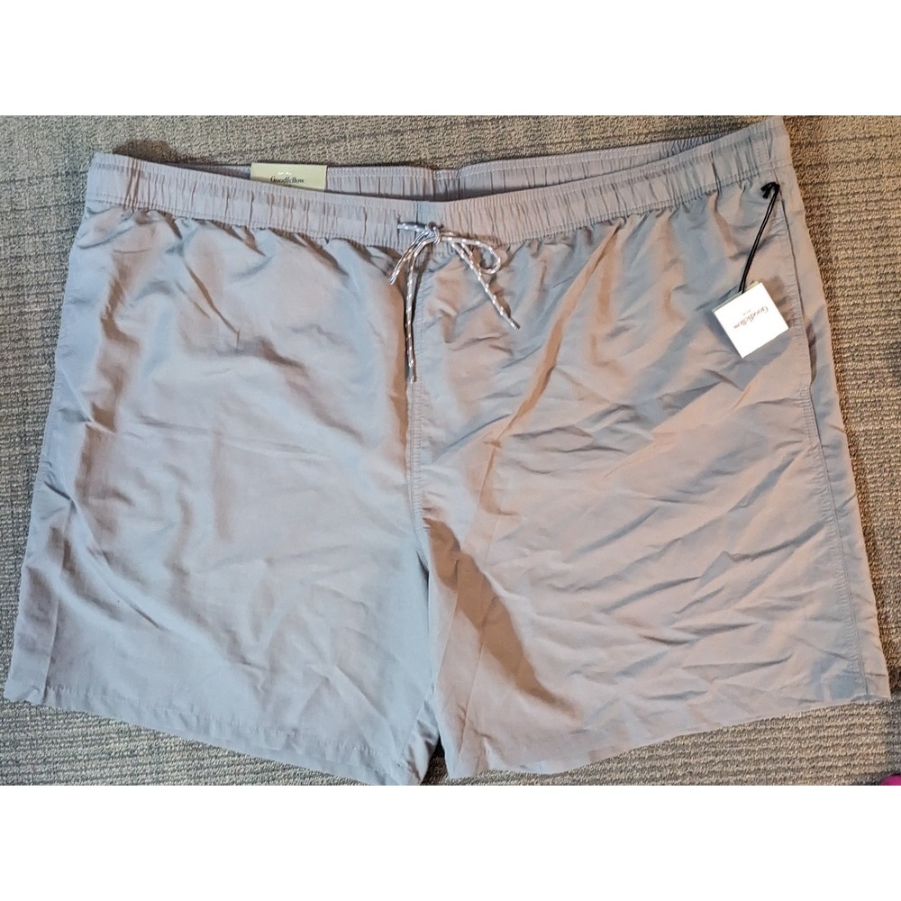 Big Tall 5X Swim Shorts Goodfellow & Co Men's 7" Inseam Above Knee Board‎ Trunks